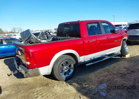 2012 Ram 1500 Laramie из США, поврежденный, VIN 1C6RD6NT6CS137591